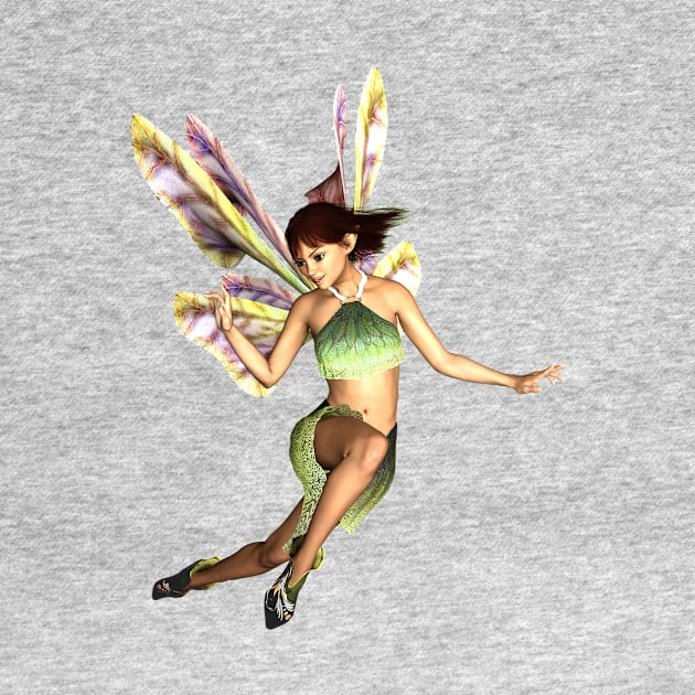 I believe I can fly elf fairy faerie butterfly wings flying by Fantasyart123